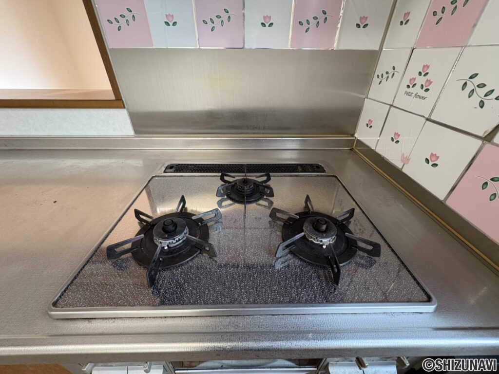 ガスコンロです。