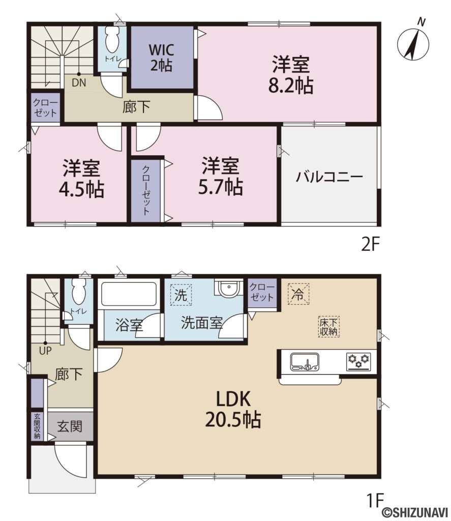 物件間取り図です。