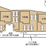 物件の全体区画図です。