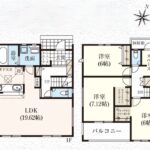 2号棟　間取り図
