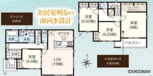 2号棟間取り図