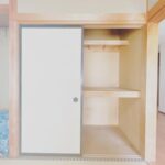 中丸1階8帖和室収納