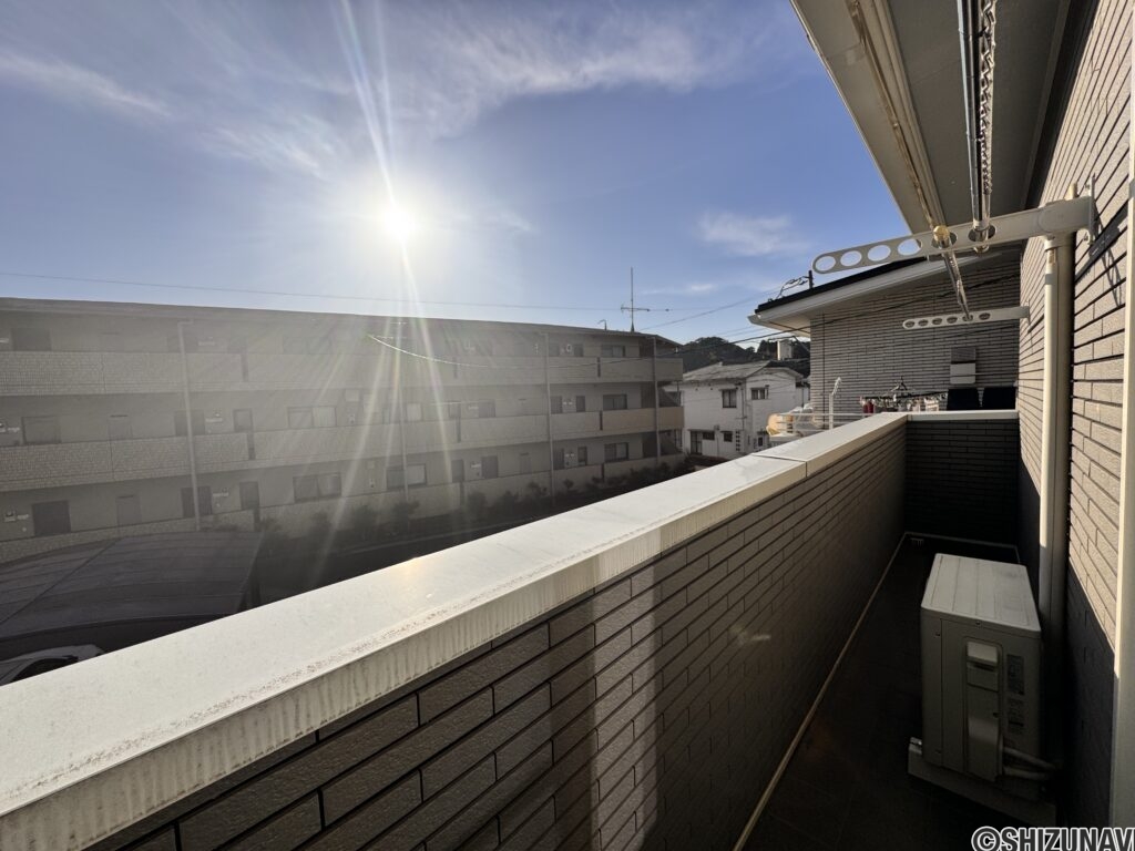 南面バルコニー日当たり良好