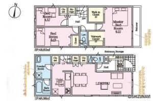 【2026.2完成予定】静岡市清水区巴町　新築一戸建て　の物件画像