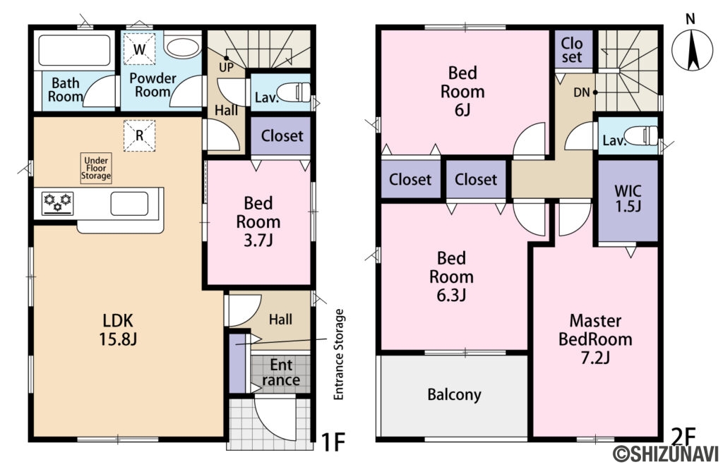 1号棟　間取り図