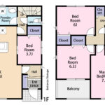 1号棟　間取り図