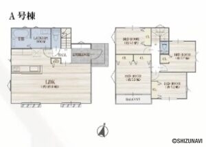 静岡市葵区田町1丁目　4LDK　新築一戸建ての物件画像