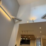 リビングの吹き抜け