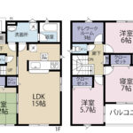 物件間取り図です。