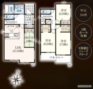 2号棟 間取り図