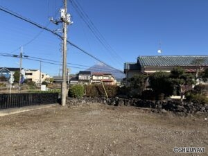富士市今泉　土地　外観