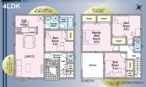 【2026年2月完成予定】浜松市中央区上石田町　4LDKの物件画像