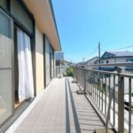 中丸2階洋室側バルコニー