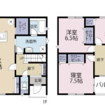 2号棟 物件間取り図です。