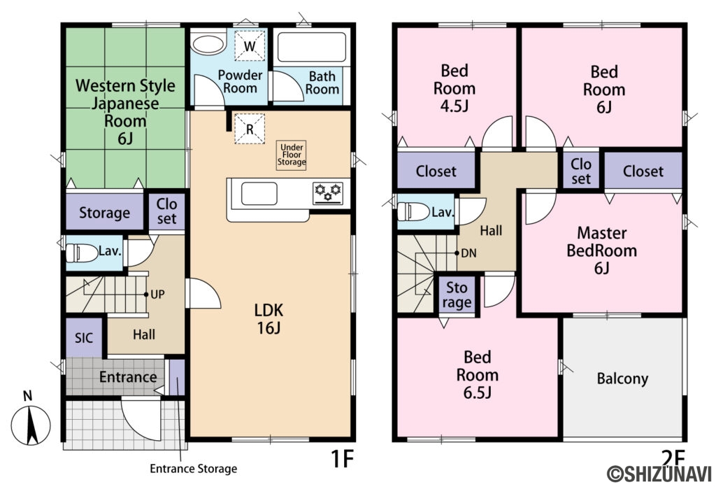 2号棟　間取り図