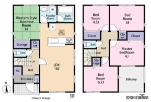 2号棟　間取り図