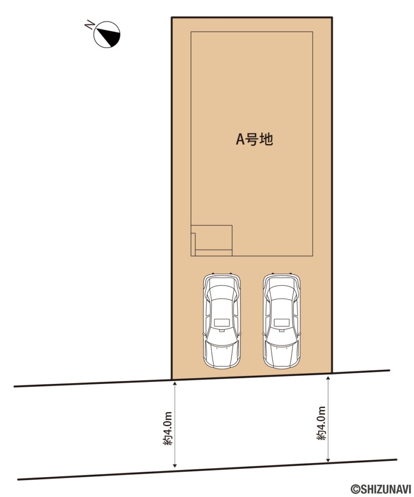 駿河区中島14期　区画図