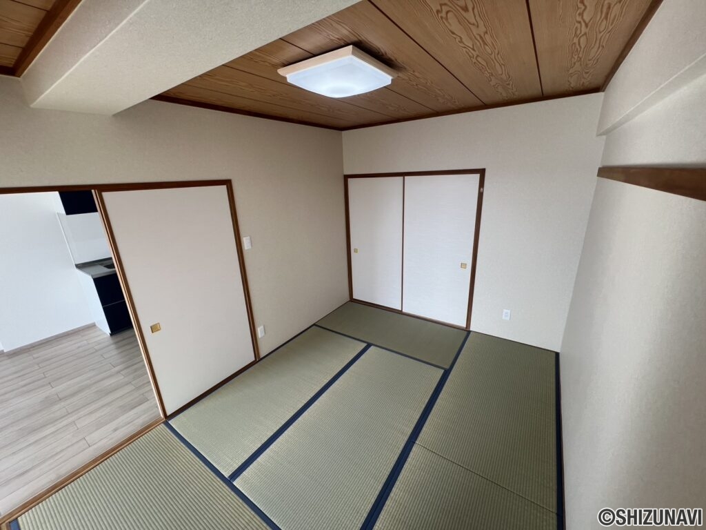 和室の日当たりも良好です