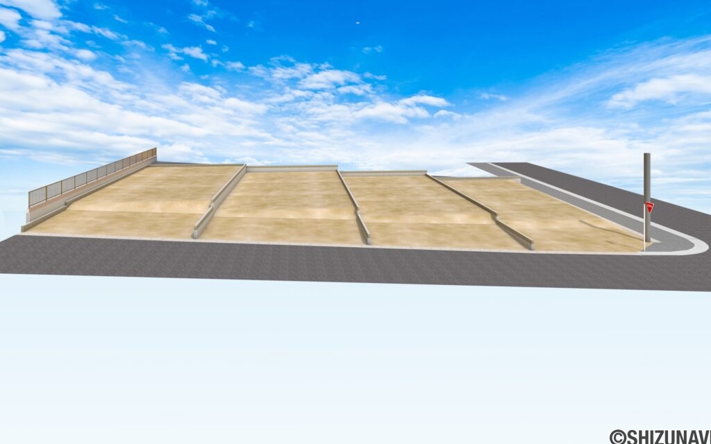 造成工事完成後のイメージパースです。