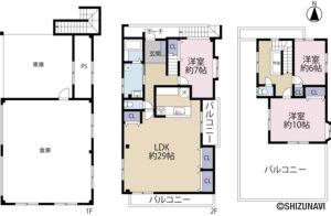 沼津市若葉町【沼津駅】29帖のLDKの画像