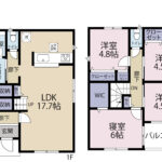 3号棟 物件間取り図です。