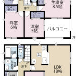 2号棟　間取り図