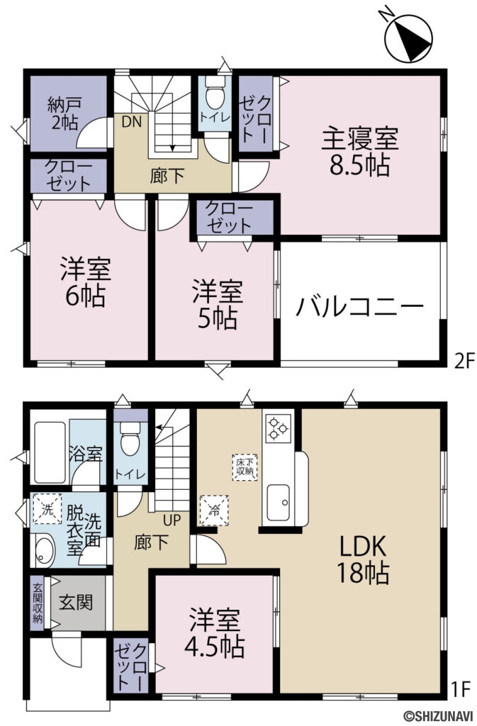 2号棟　間取り図