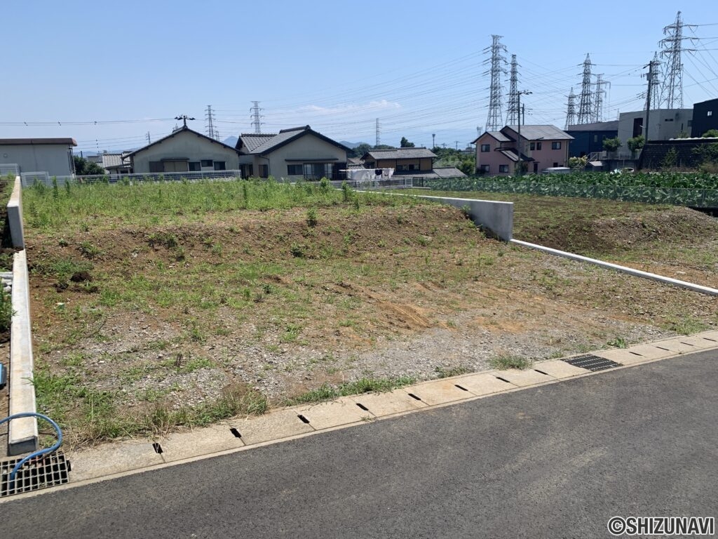 沼津市大岡　土地　外観