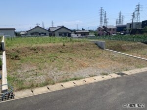 沼津市大岡　約83坪ゆとりの広さ　建築条件なしの物件画像