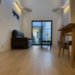 吹き抜けのあるリビング