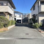 接道している進入路です。