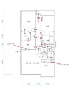 【仲介手数料不要】ナイスアーバン城北ヒルズ　101号室の画像