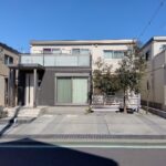 駐車スペースは並列で3台分