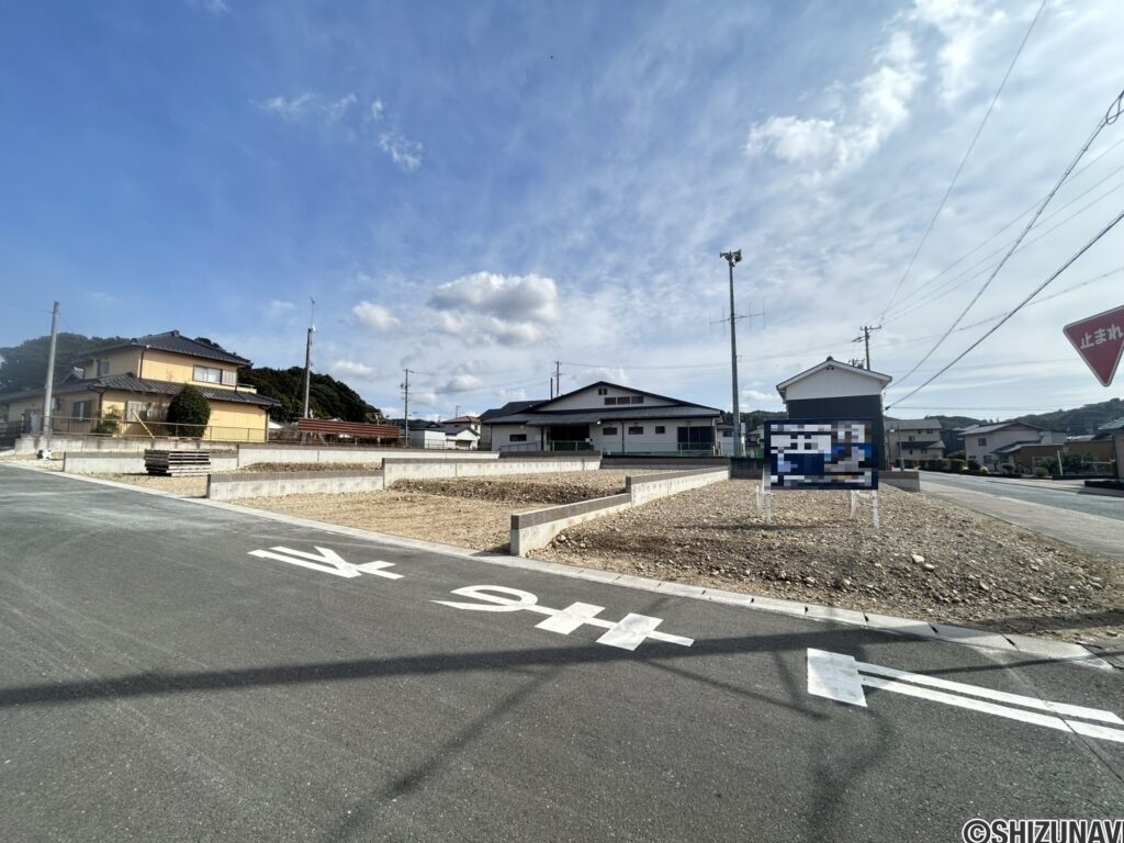 分譲地前景(2026/03/06撮影)