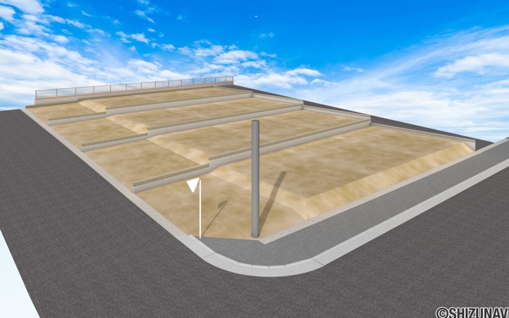 造成工事完成後のイメージパースです。