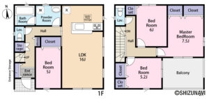 4号棟　間取り図