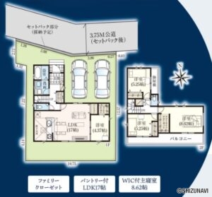【2026年3月完成予定】磐田市池田　4LDKの物件画像