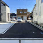 葵区田町　A号棟前面道路