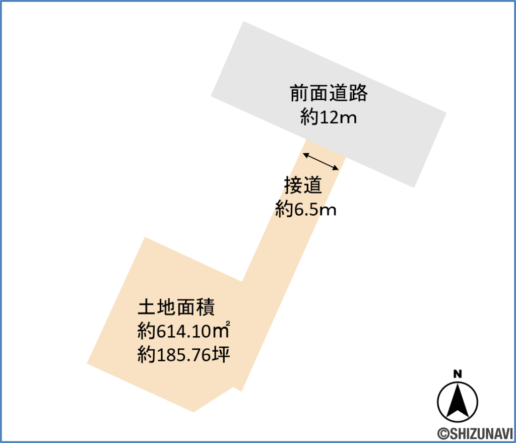 浜松市中央区佐鳴台6丁目　土地