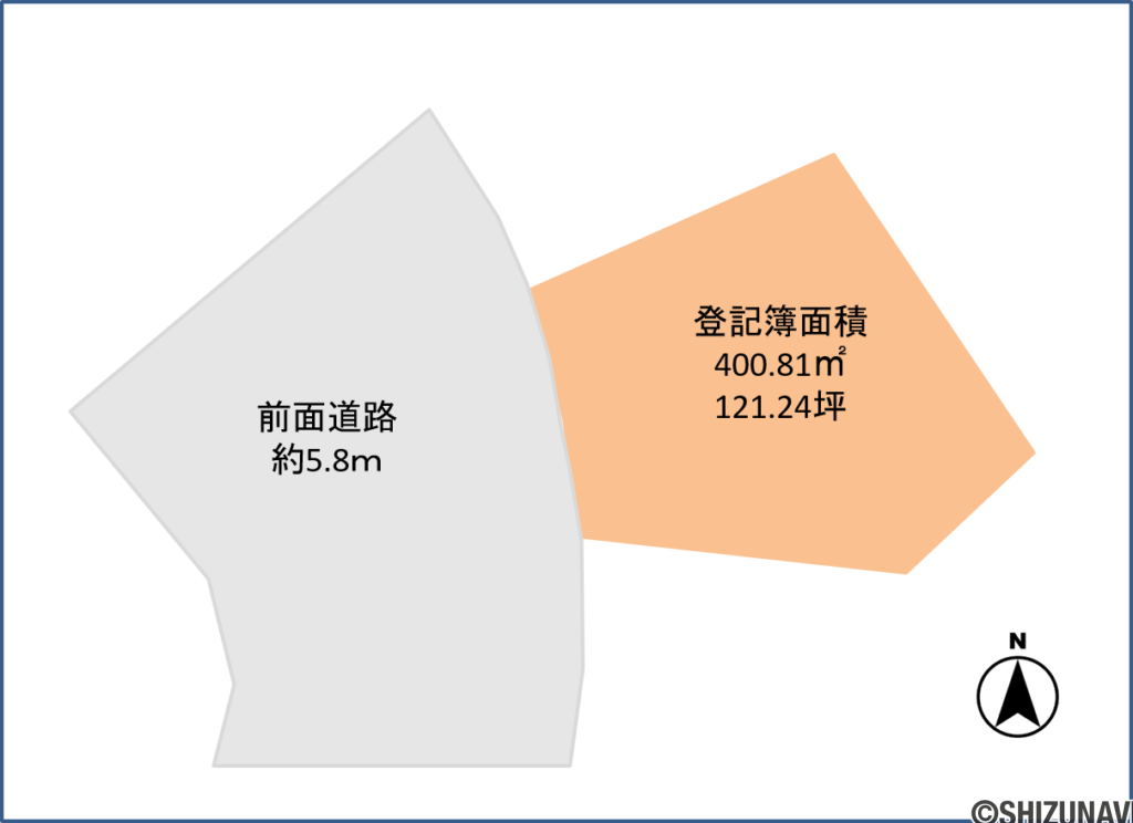 浜松市中央区佐鳴台6丁目　土地