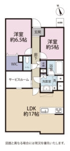 間取り図です。
