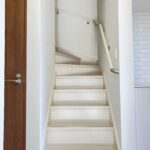 葵区田町　A号棟１階階段