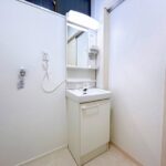 新品交換済み洗面台