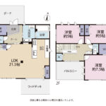 函南町平井　セキスイハイム中古住宅　間取り図面