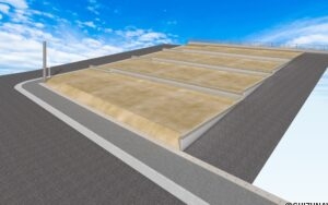 造成工事完成後のイメージパースです。