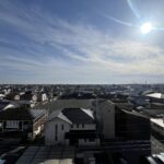 6階の最上階からの眺望です
