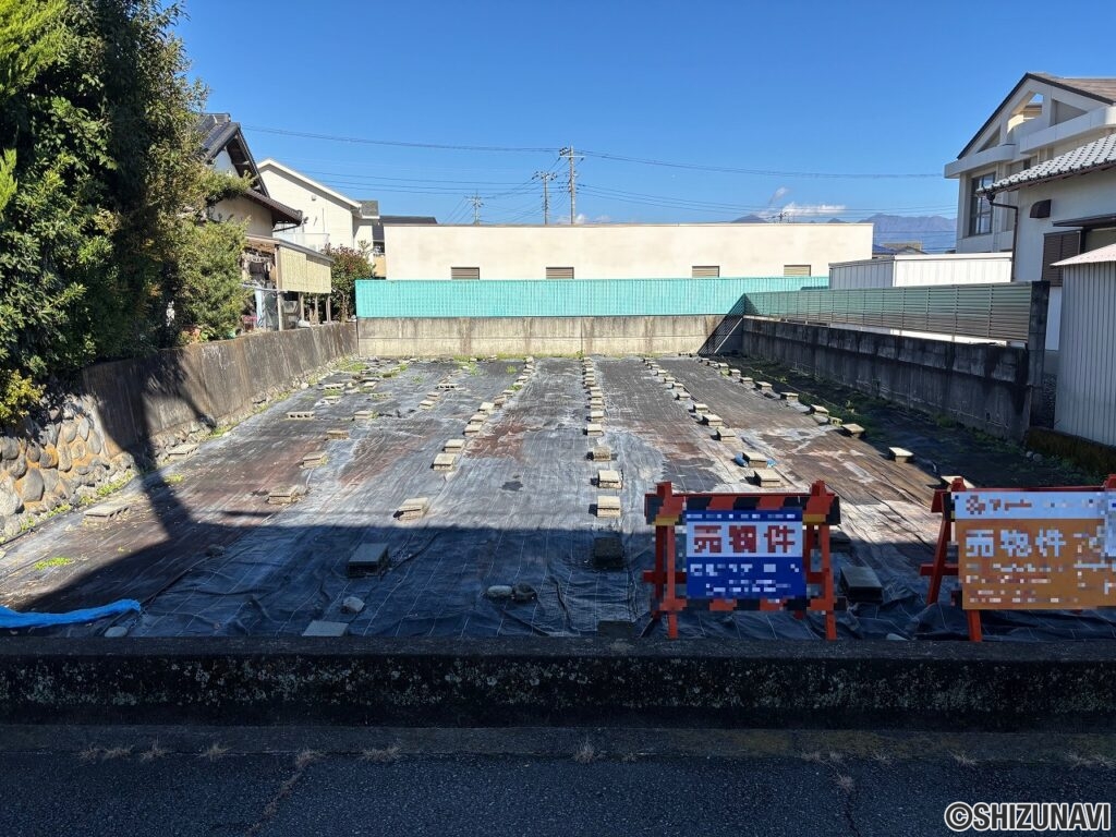 富士市中丸　売り土地