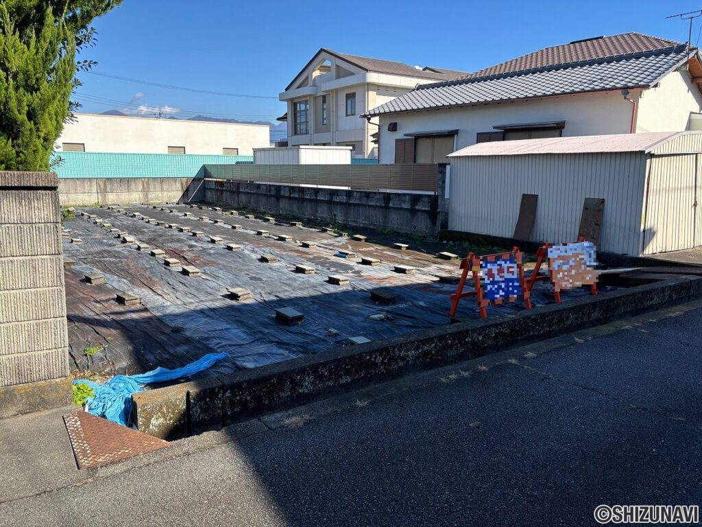 富士市中丸　売り土地