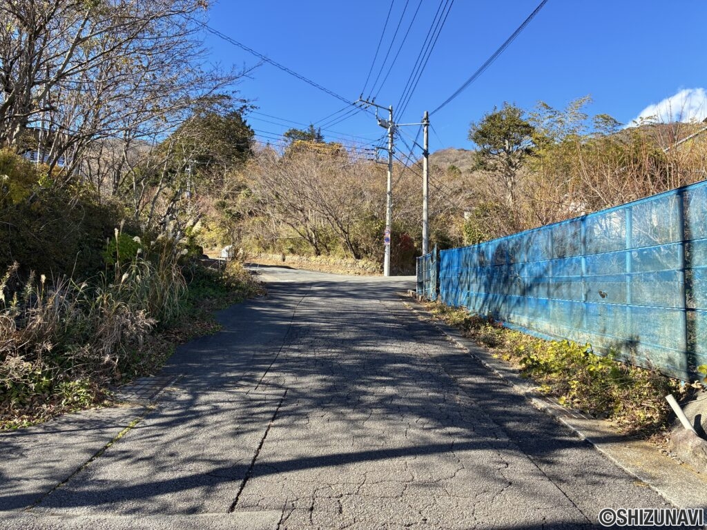 熱海市伊豆山　約150.34坪　建築条件無し　売土地の画像
