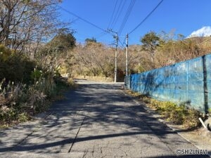 熱海市伊豆山　約150.34坪　建築条件無し　売土地の画像